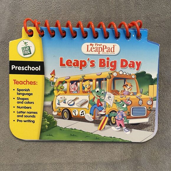 My First Leap Pad Game & Book Lot Of 6 Games And 7 Books Dora Thomas Wiggles Tad - Picture 8 of 9